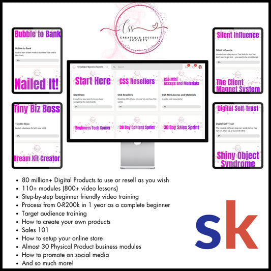 Creatique Success Society (CSS) – Your Blueprint to Online Income 💰✨